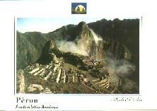 Vue du Machu Picchu Postale ALA
